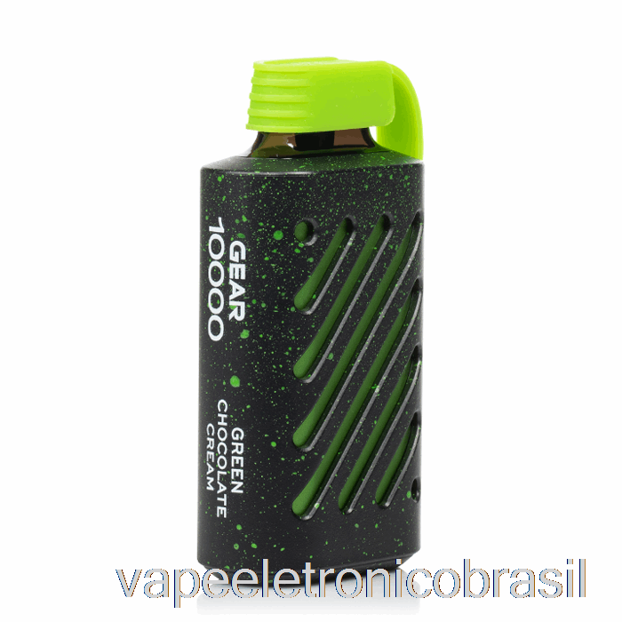 Vape Vaporesso Vozol Gear 10000 Creme De Chocolate Verde Descartável